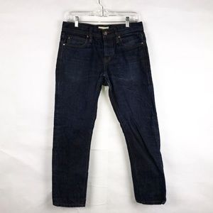 Unbranded Brand UB401 Tight Fit Dark Wash Jeans 31